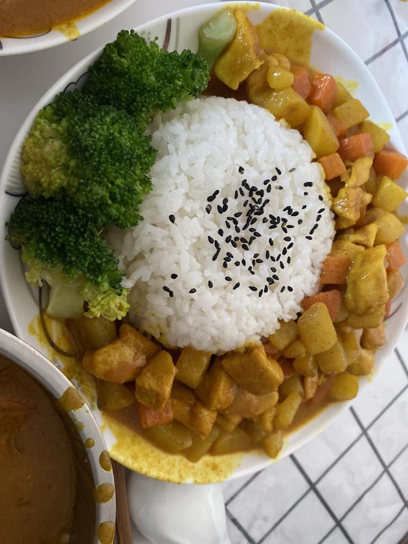 咖喱鸡饭