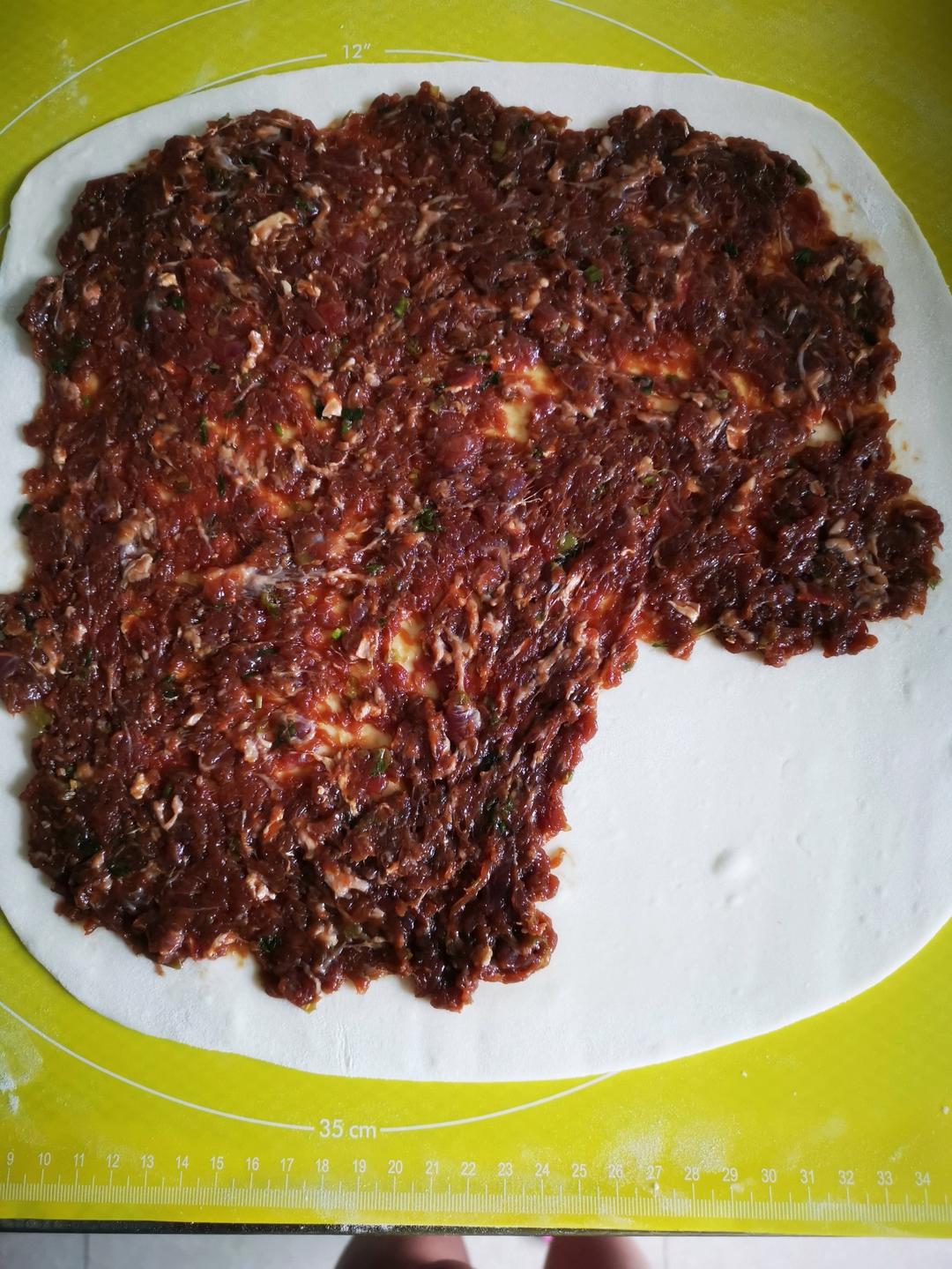 千层牛肉饼