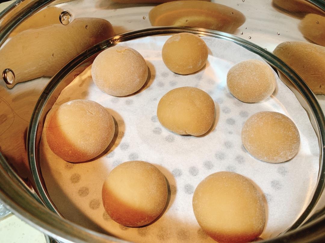 有着面包口感的红糖馒头（一次发酵）