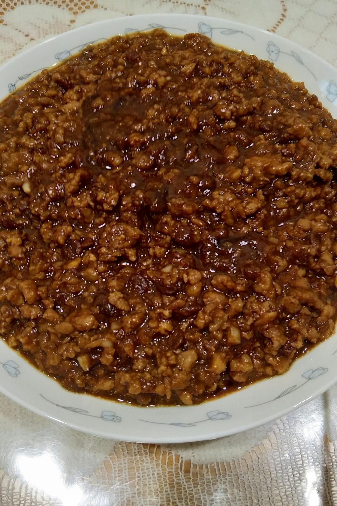 我爱这个家做的肉末炸酱