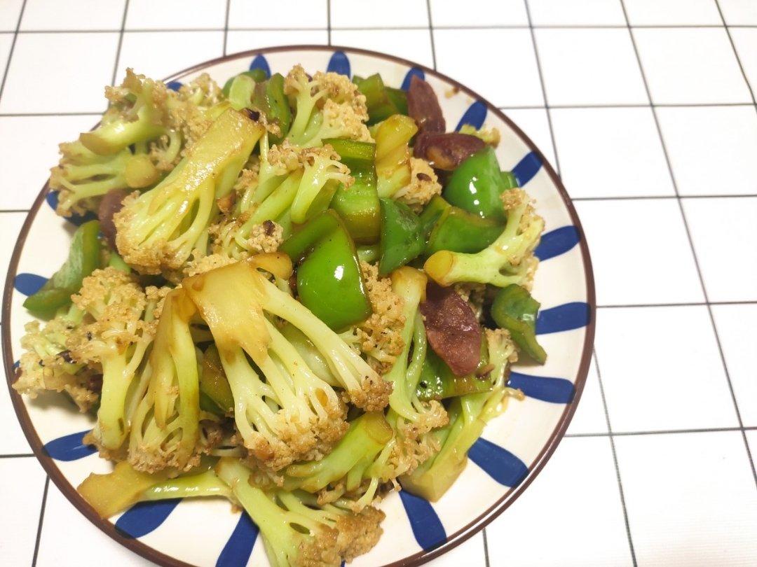 家常炒菜花