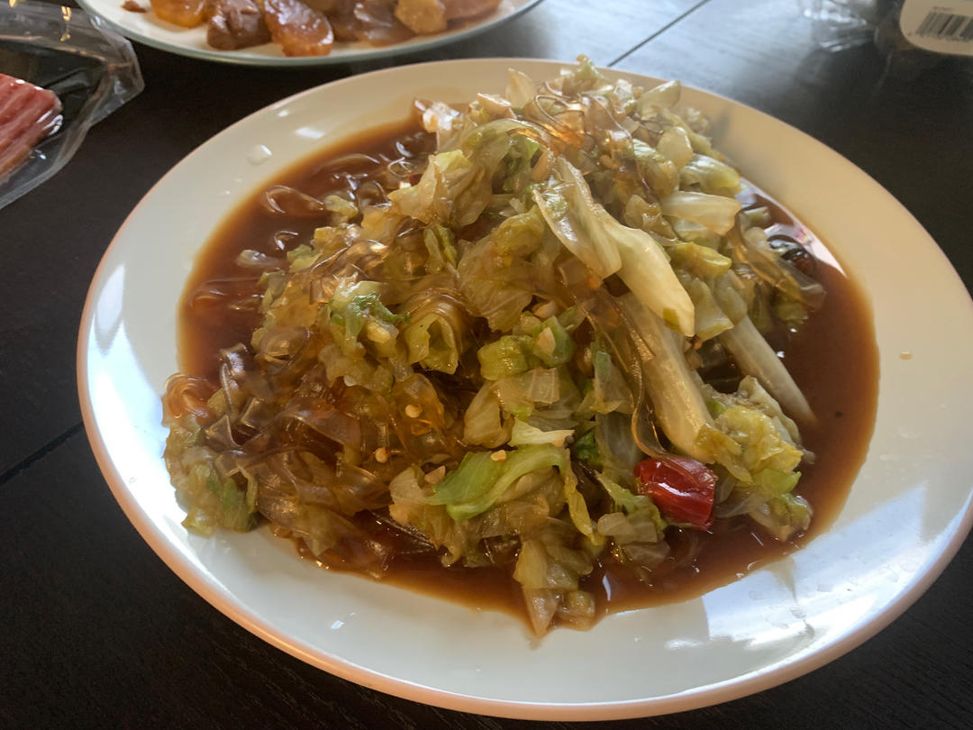 包菜粉丝（粉丝炒包菜）