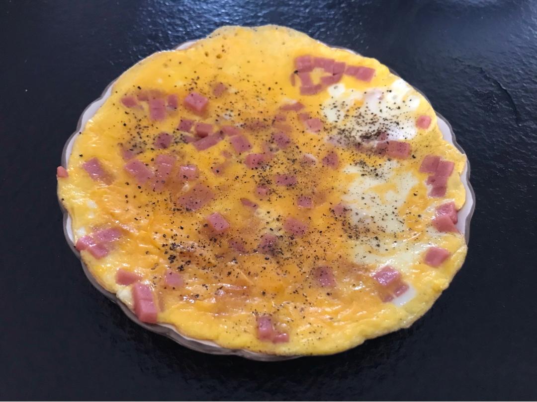 火腿肠煎蛋——快手早餐