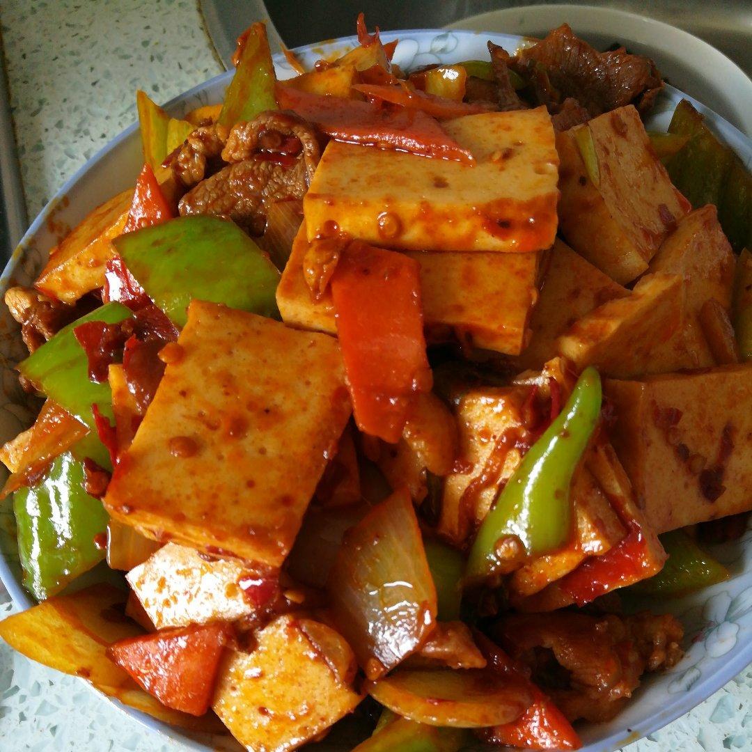 干锅千页豆腐