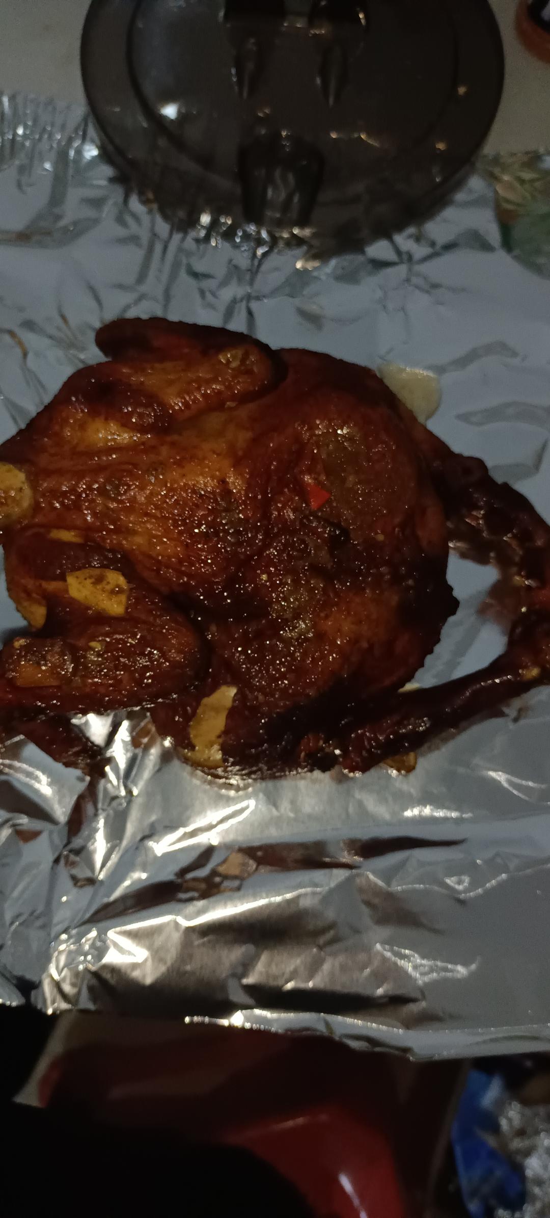 烤鸡「空气炸锅」