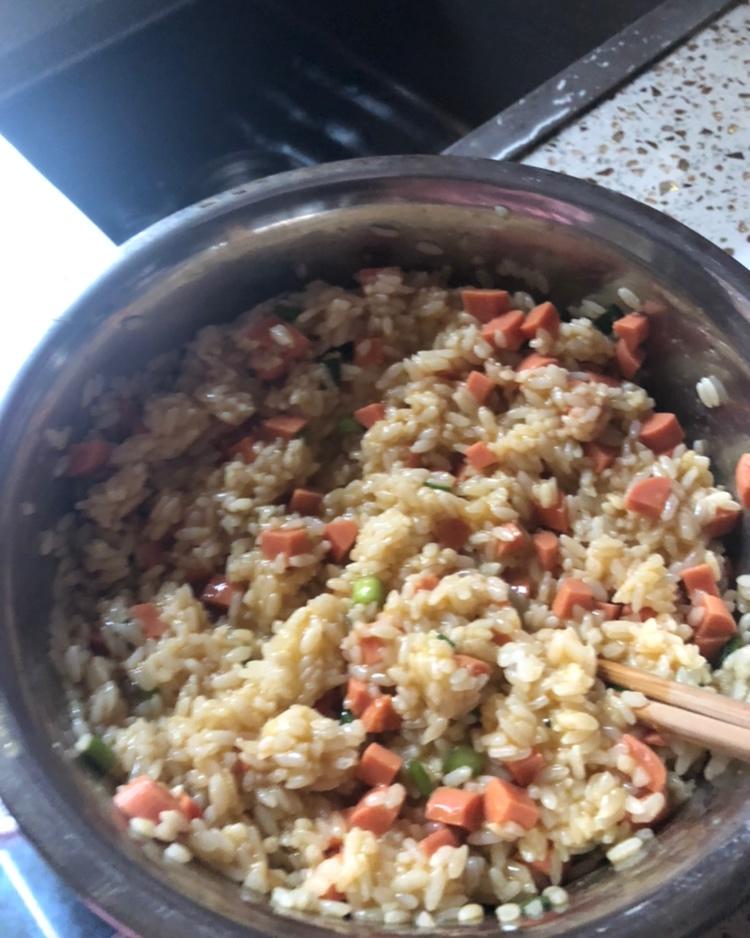 黄金火腿蛋炒饭