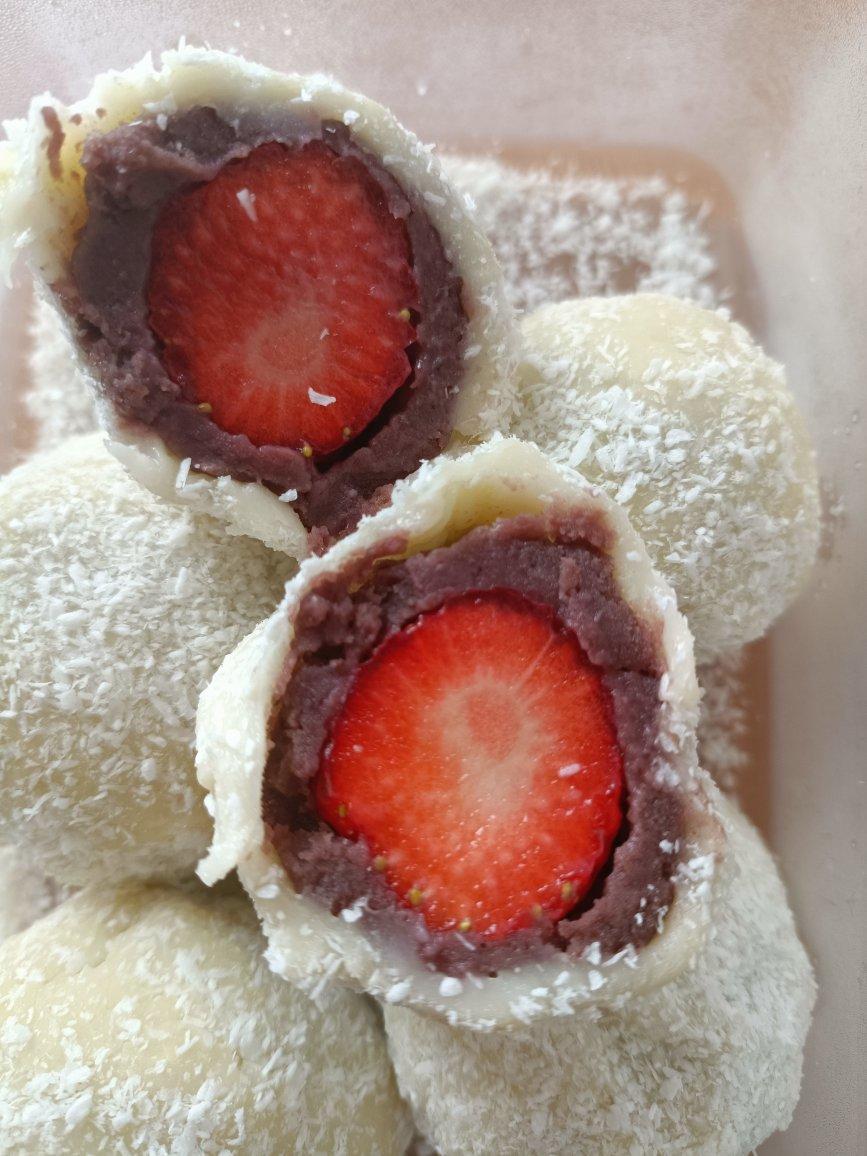 超萌甜品--草莓大福