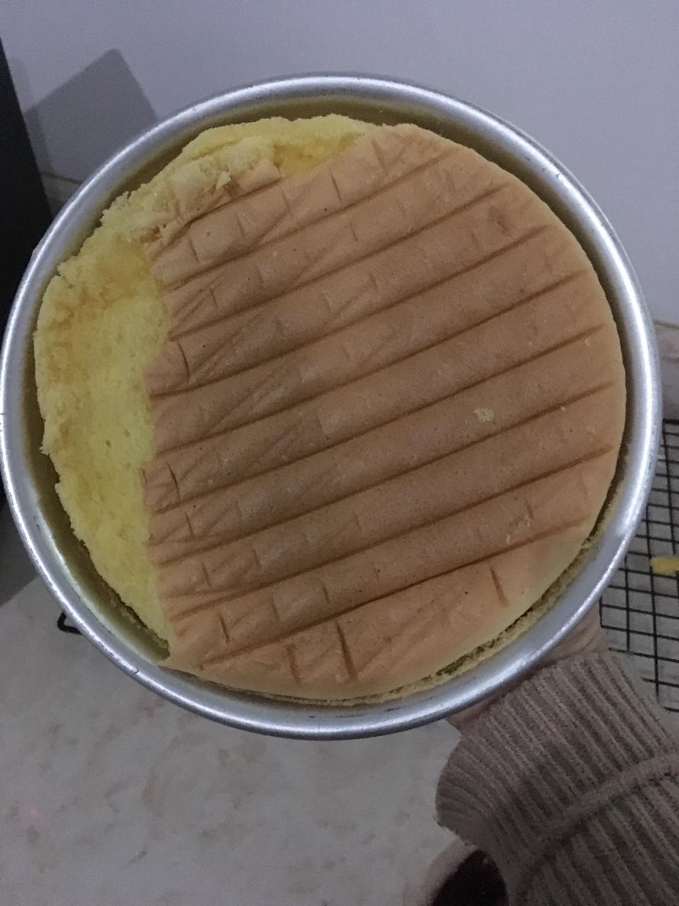 蛋糕的做法（8寸戚风蛋糕）