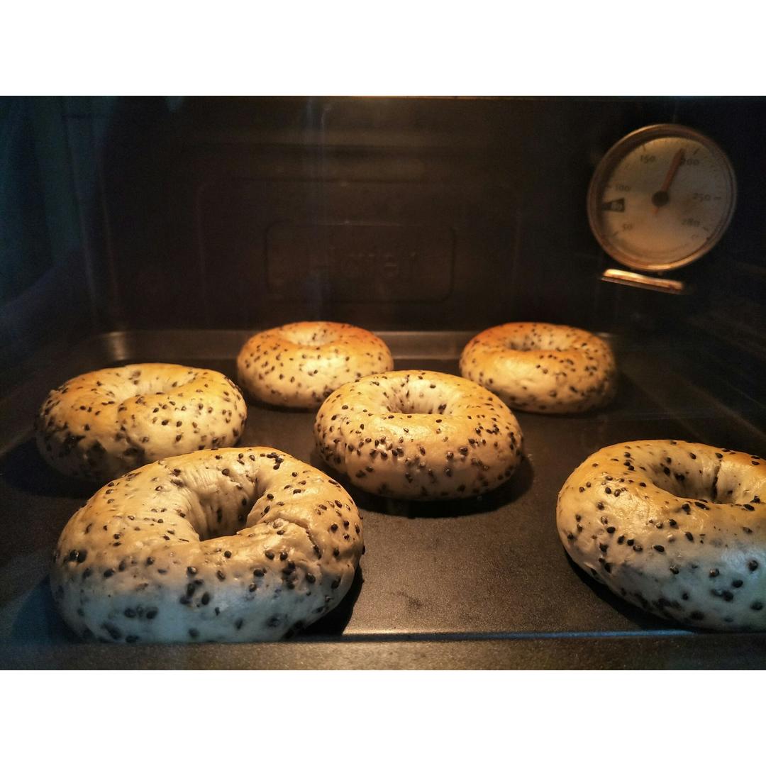 芝麻贝果（咸）