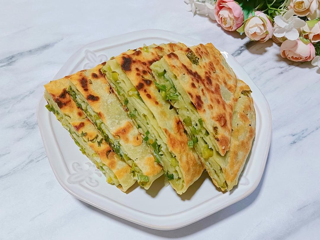 葱花千层饼的做法