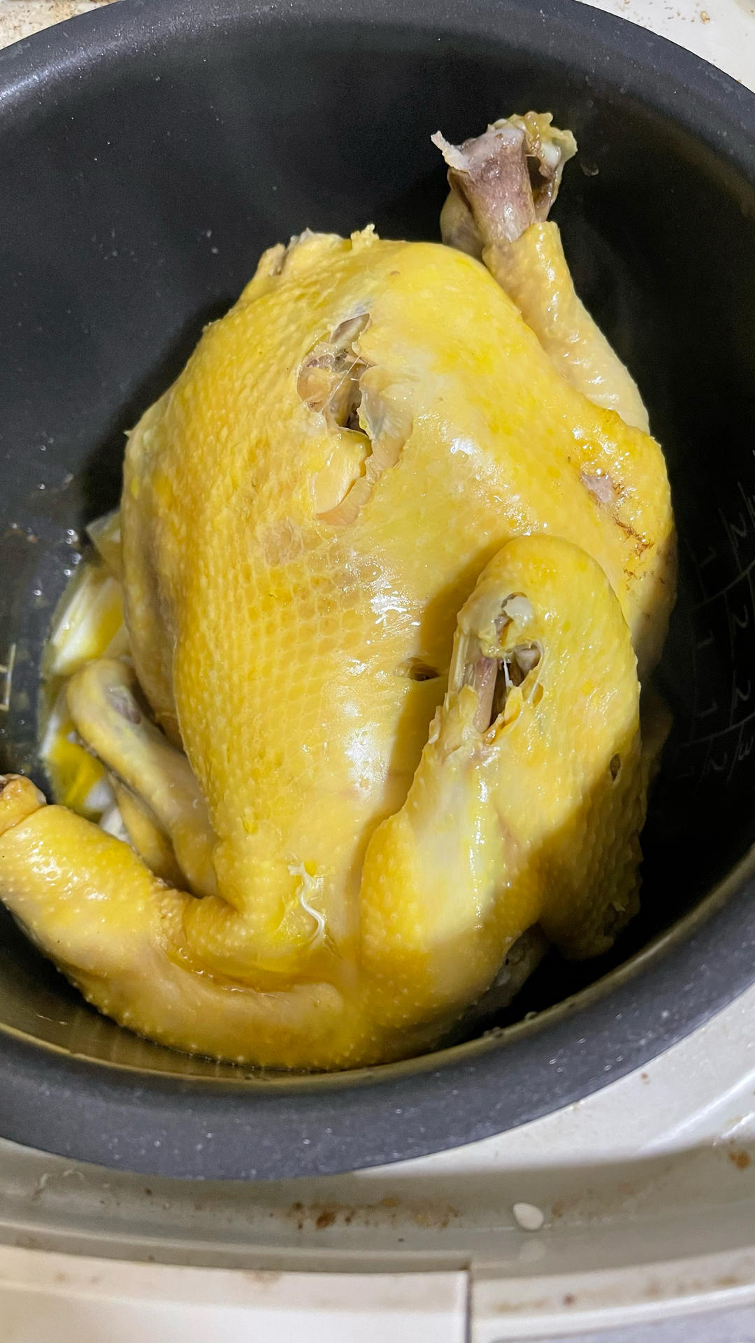 电饭煲版盐焗鸡