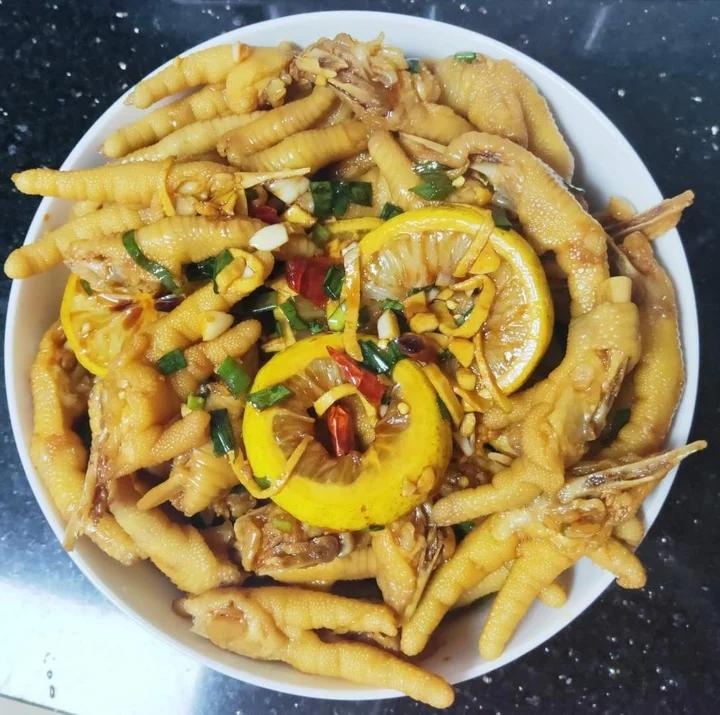 【柠檬酸辣鸡爪】自制超级无敌美味的网红鸡爪