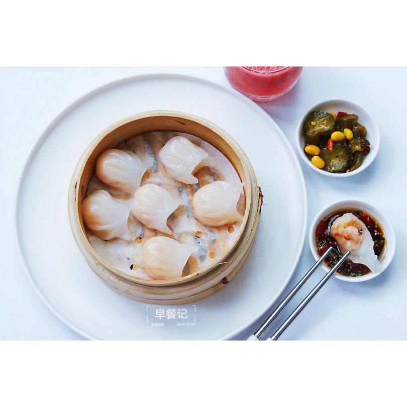 弯梳虾饺