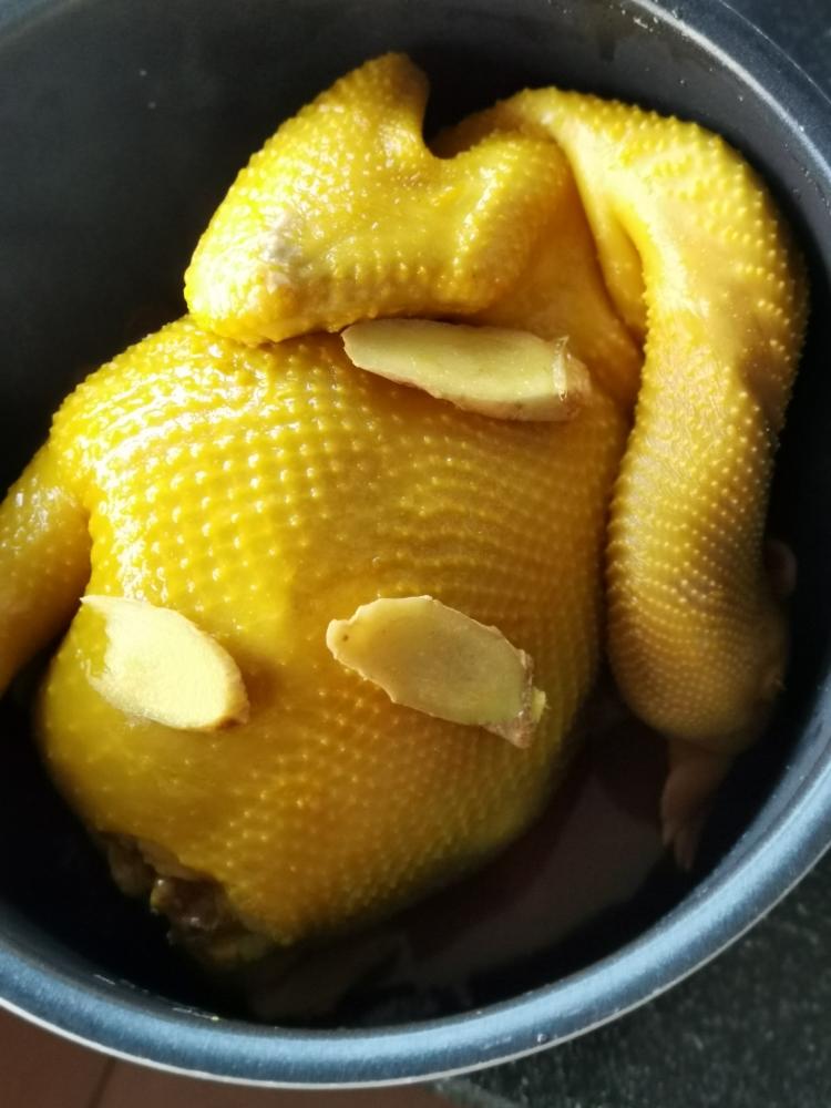 超简单电饭煲版盐焗鸡