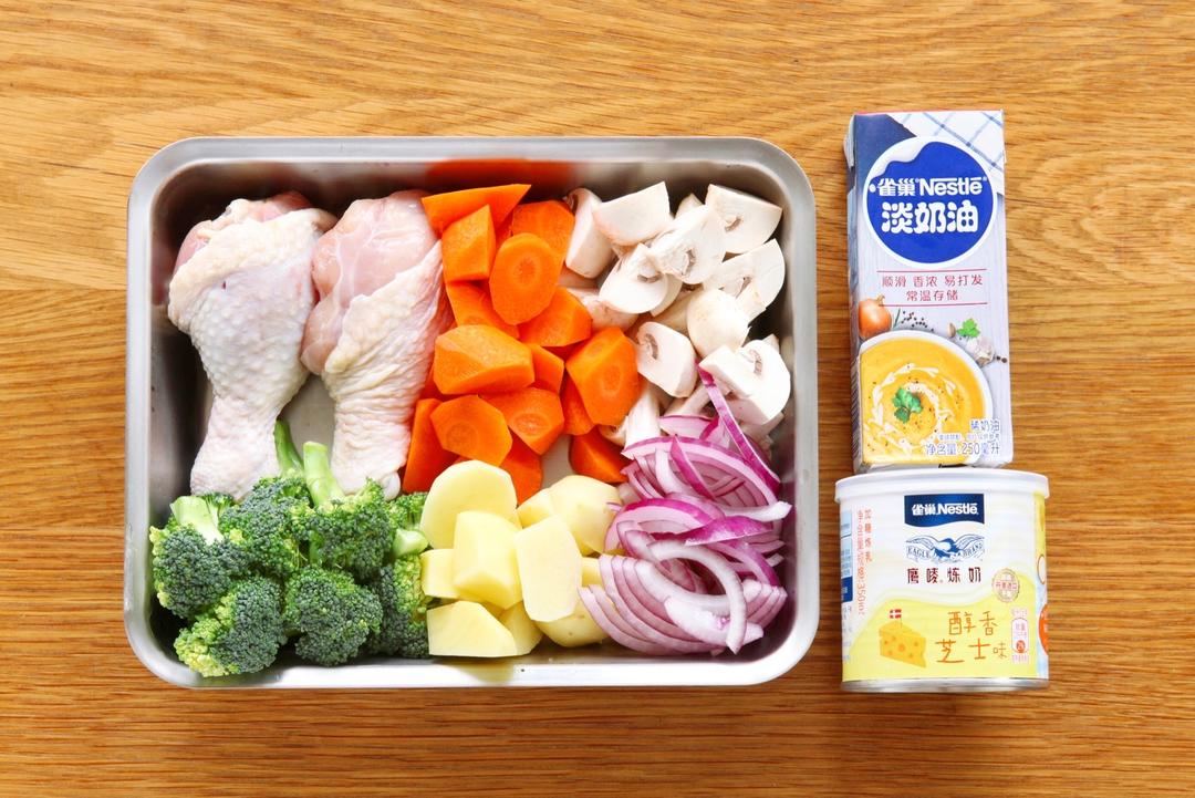 纯奶手撕吐司的做法 步骤1