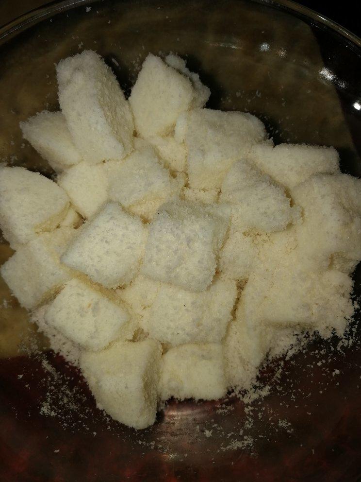 免烤箱❗️奶香十足❗️巨好吃的椰蓉牛奶小方❗️