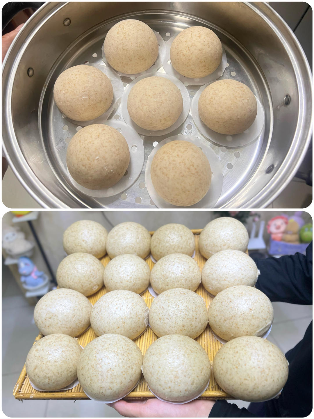 养生山药小馒头