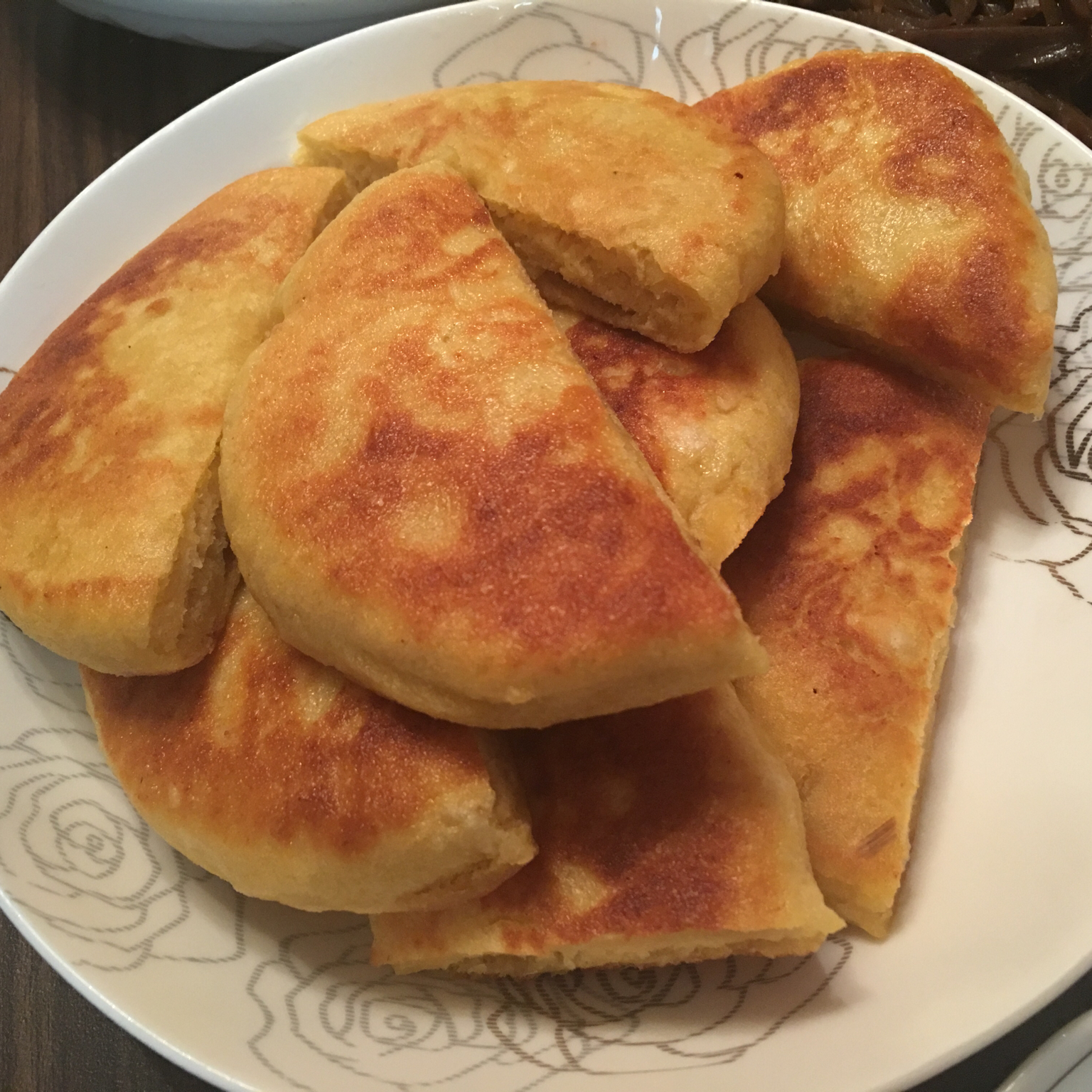 奶香玉米饼