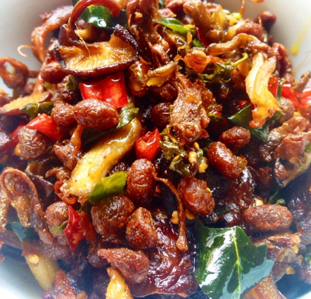 油炸香菇