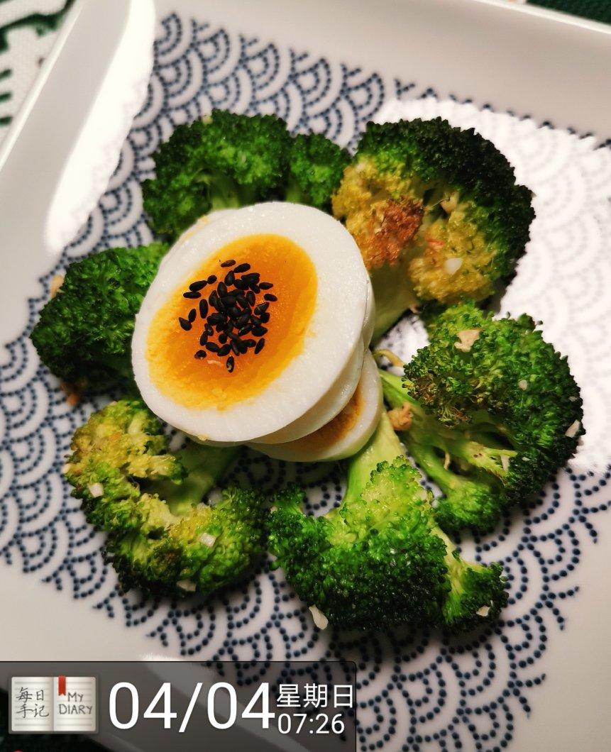 水煮西蓝花out？明星在吃的蒜香烤西蓝花~