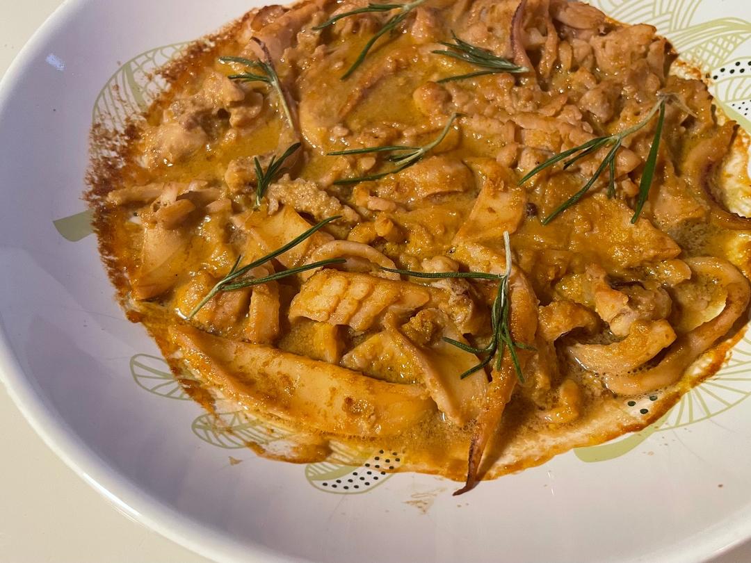 鱿鱼肝烤鱿鱼的做法