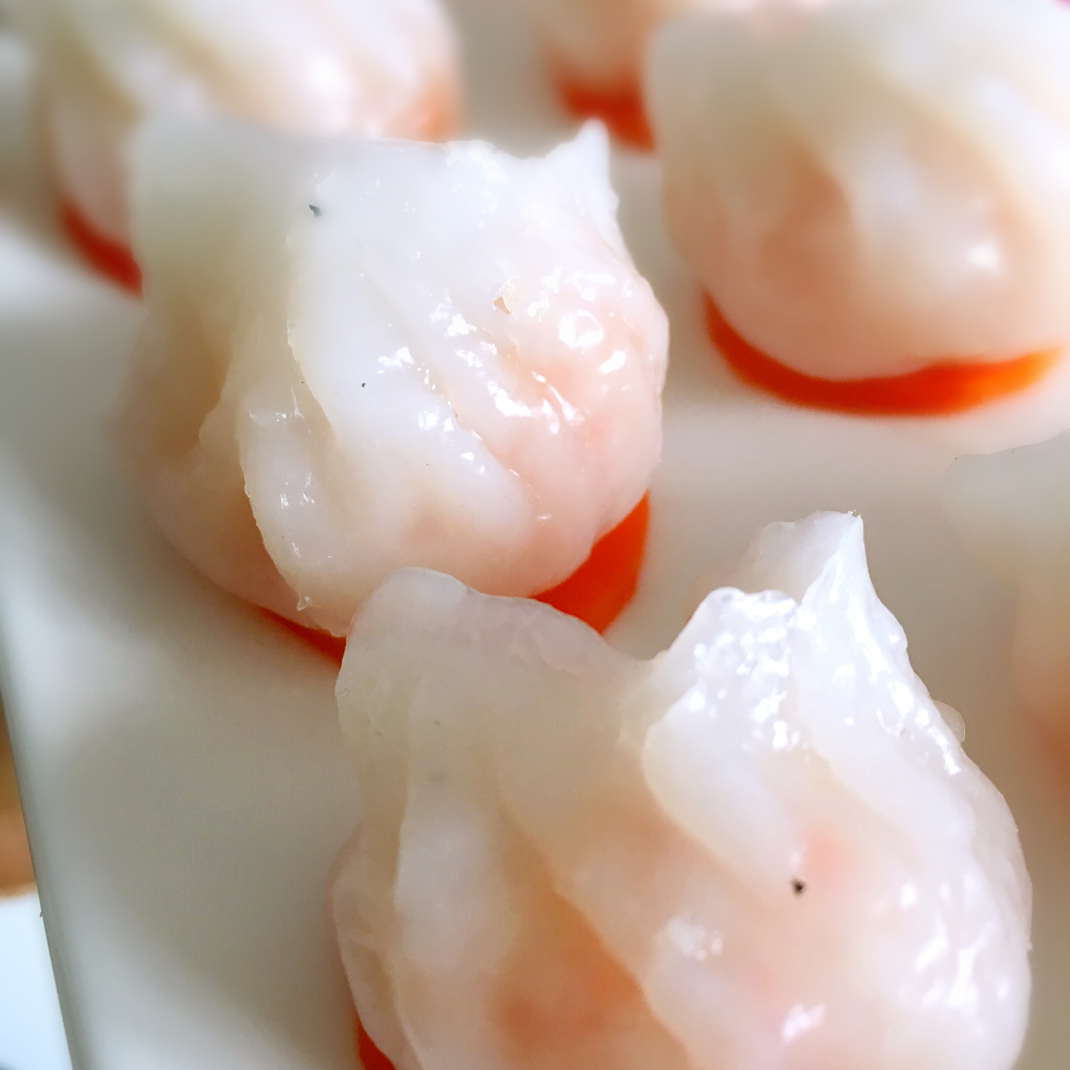 弯梳虾饺