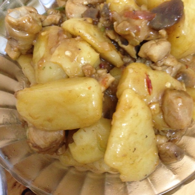 土豆烧鸡（非常下饭哦~）