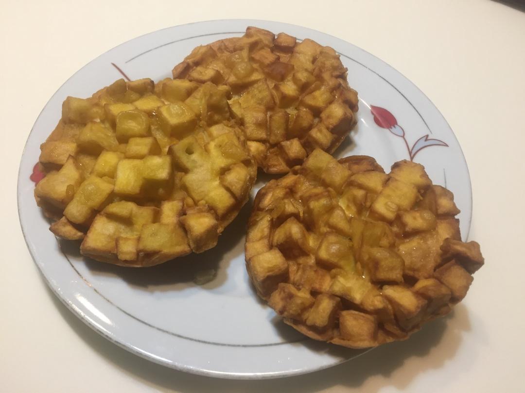 炸红薯饼