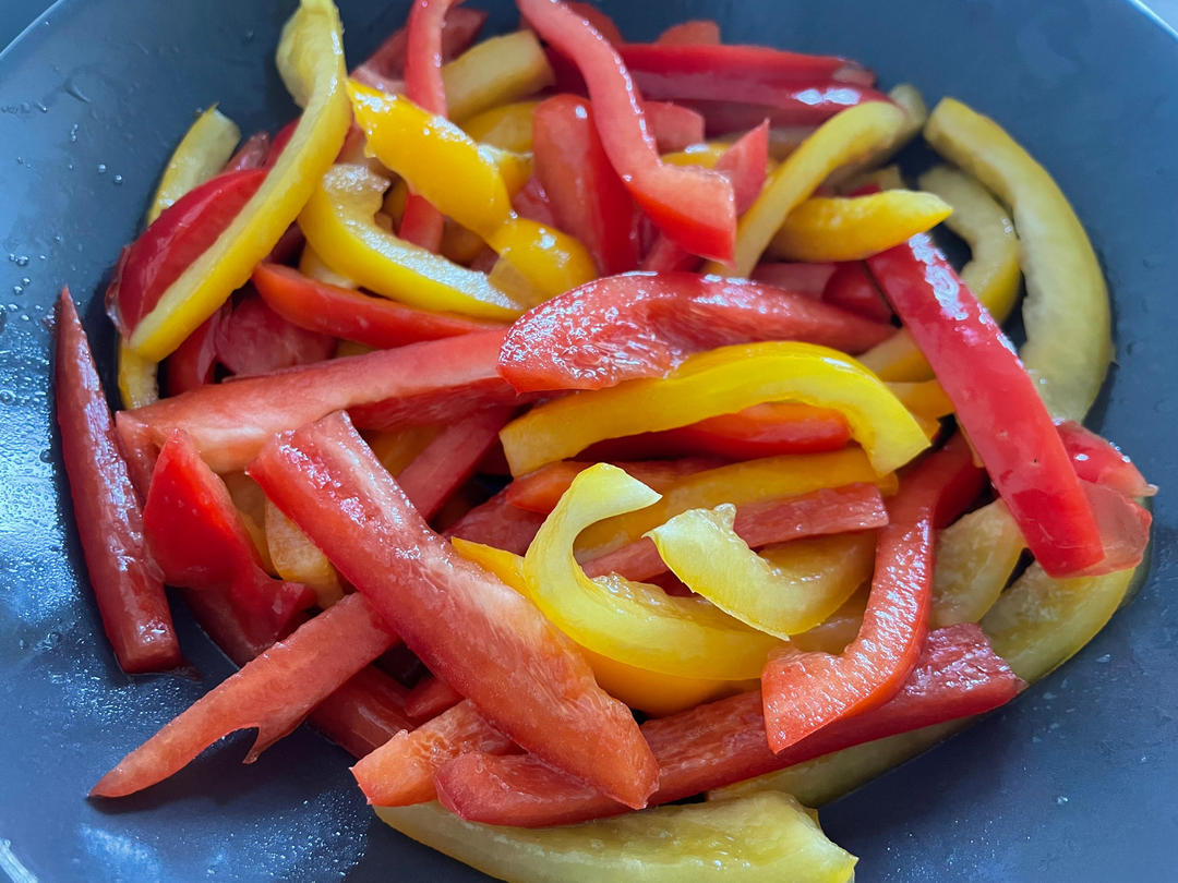 中式凉拌彩椒--超级美味快手菜的全部作品