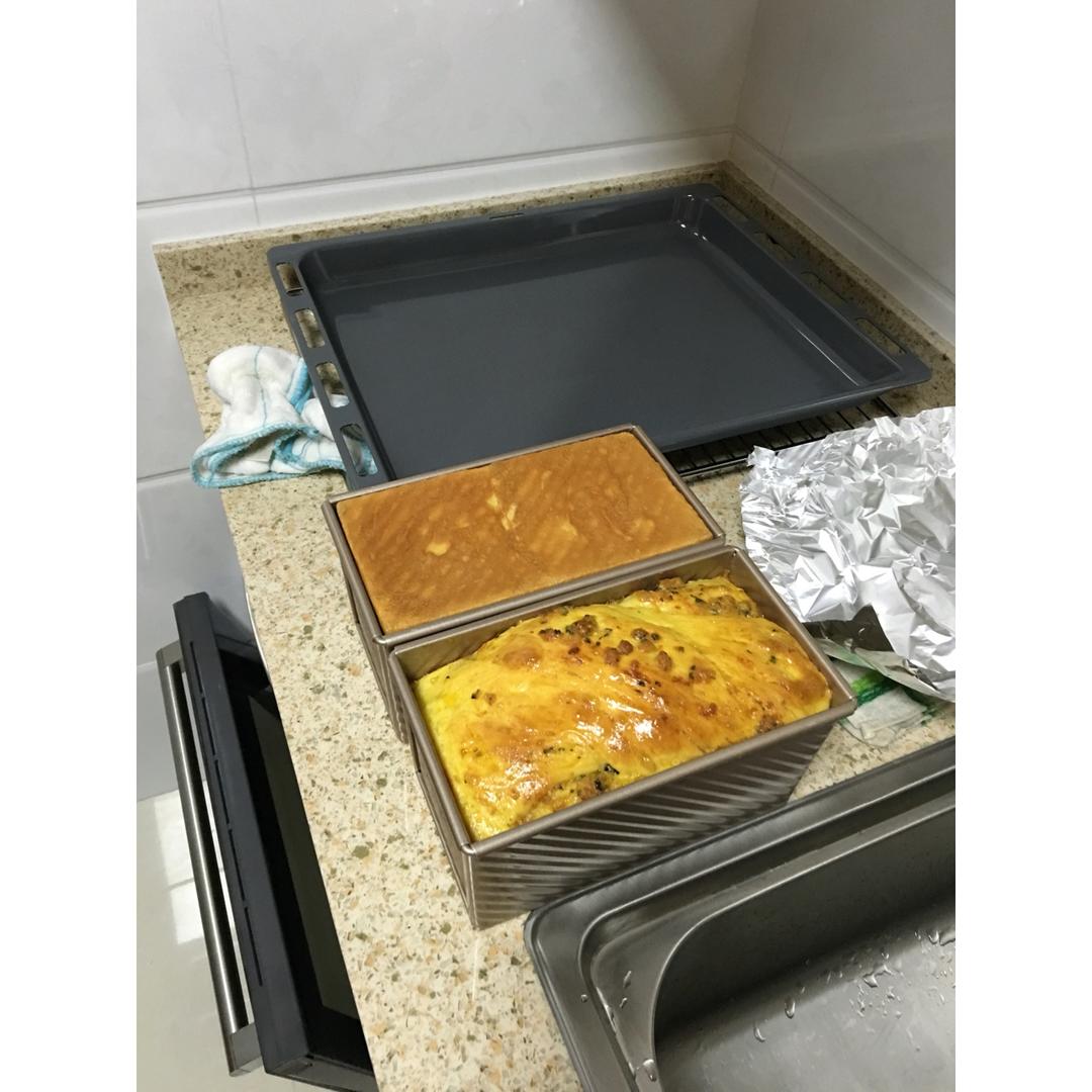 香葱肉松手撕吐司
