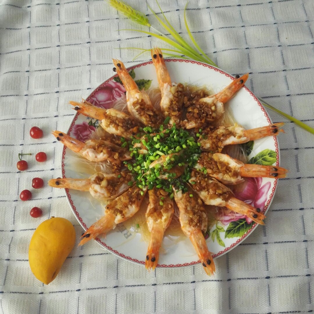 蒜蓉粉丝蒸虾
