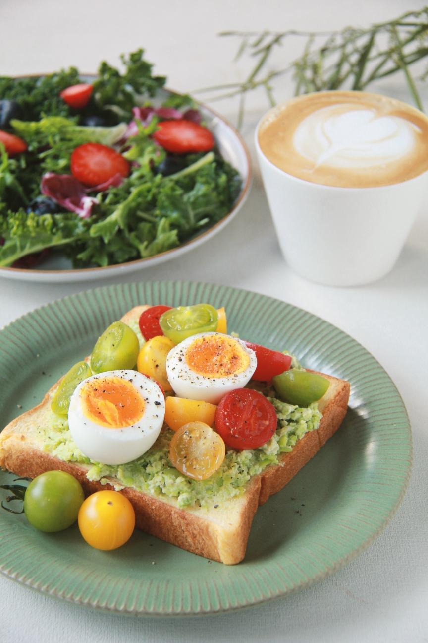 超美丽🥑🍳🍅开放三明治