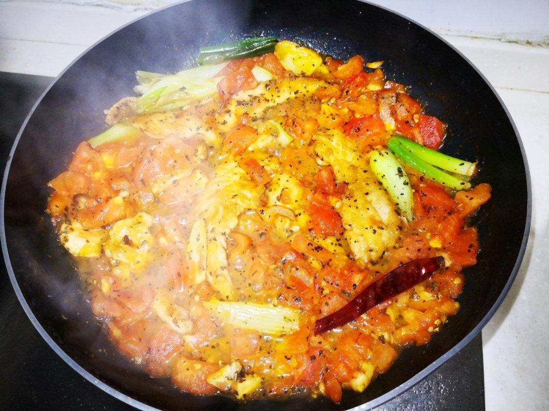 番茄炖鸡胸丨健康·三餐