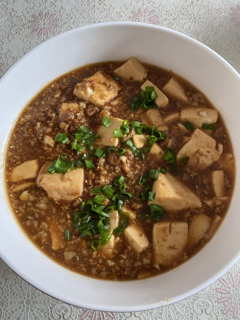 肉末嫩豆腐｜嫩滑口感爽口！这道快手菜超级下饭！！（减脂少油版）