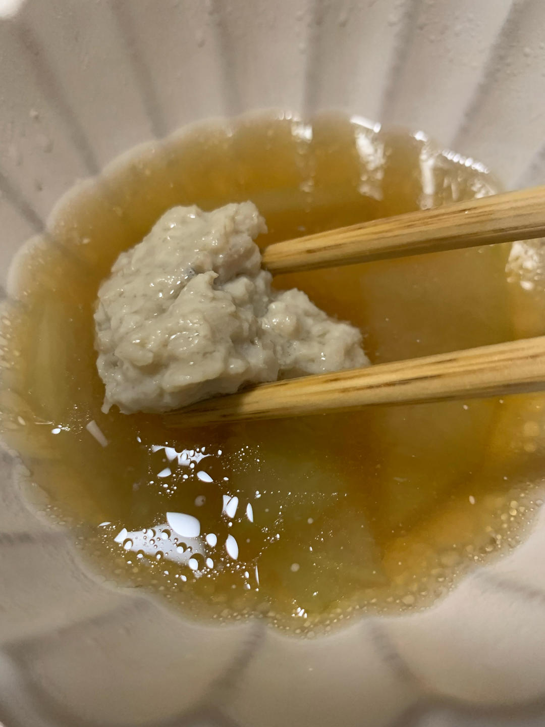 莲藕丸子汤