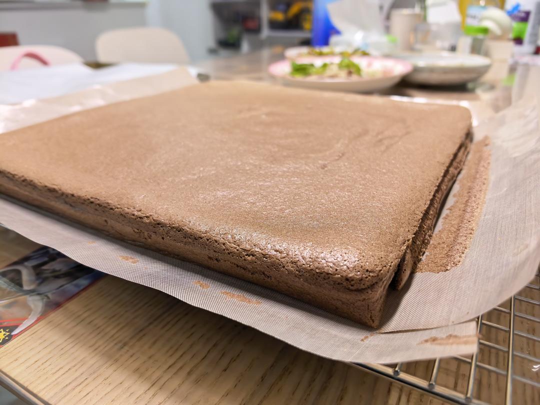 私房爆单🔥可可蛋糕卷丨不消泡卷不裂的配方分享