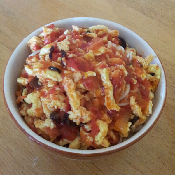 西红柿鸡蛋打卤面