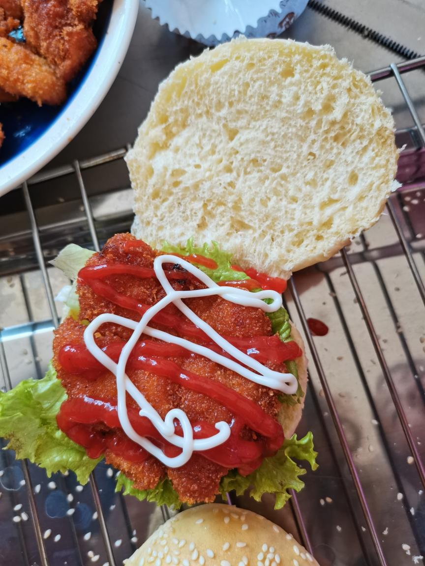 鸡排汉堡（超美味鸡排）