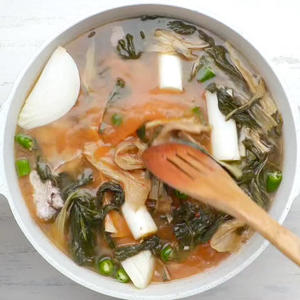 韩式脊骨土豆汤的做法 步骤4