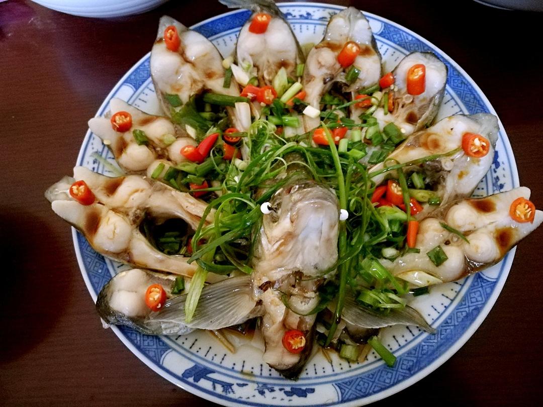 年夜饭的颜值担当<孔雀开屏鱼>