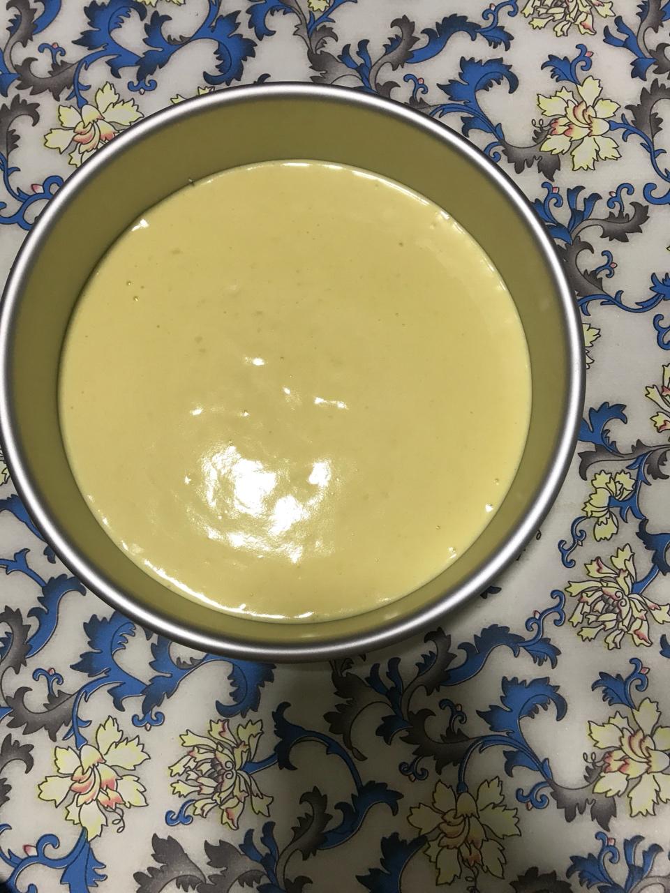超好记八寸戚风蛋糕（后蛋法）