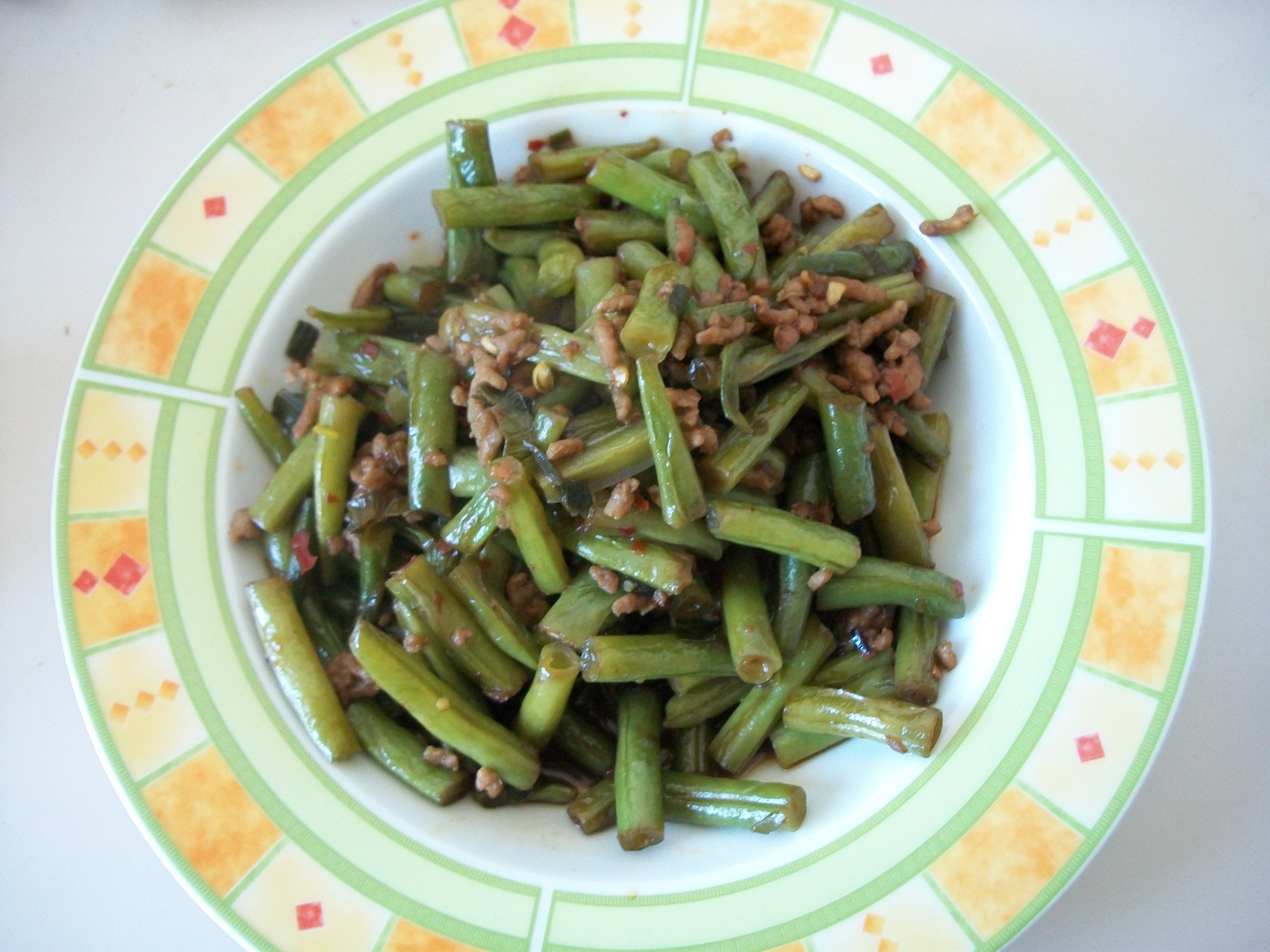 肉末四季豆