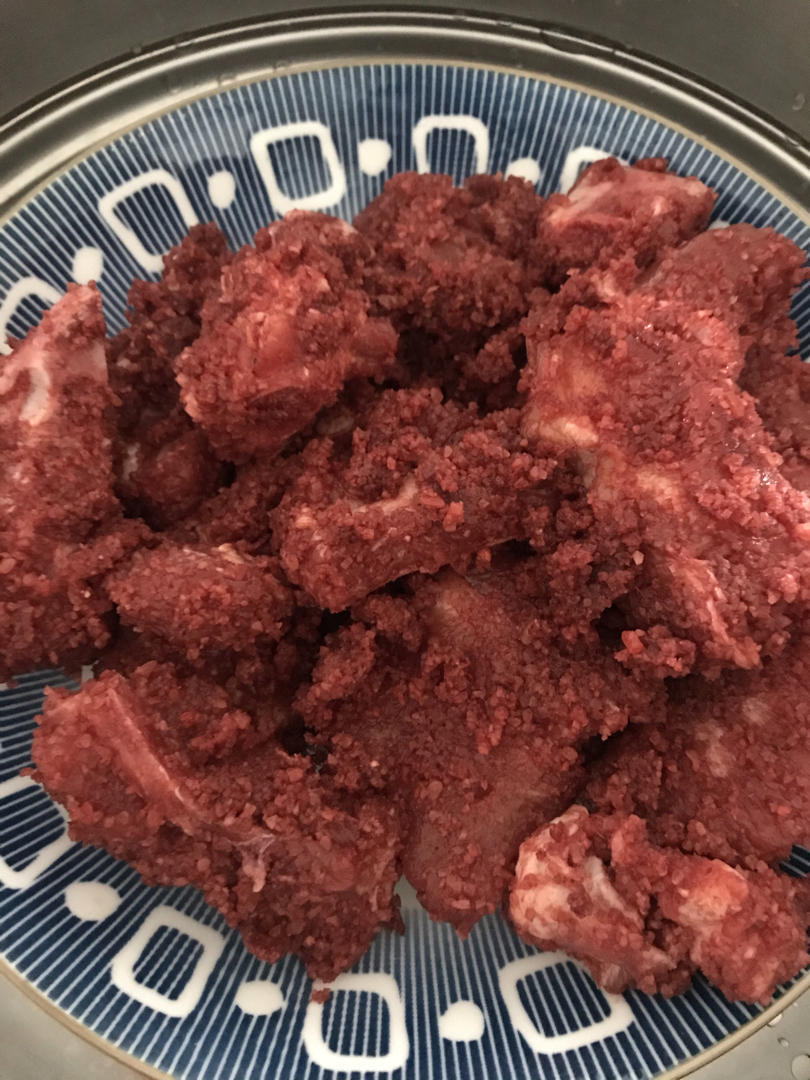 懒人粉蒸排骨（肉）