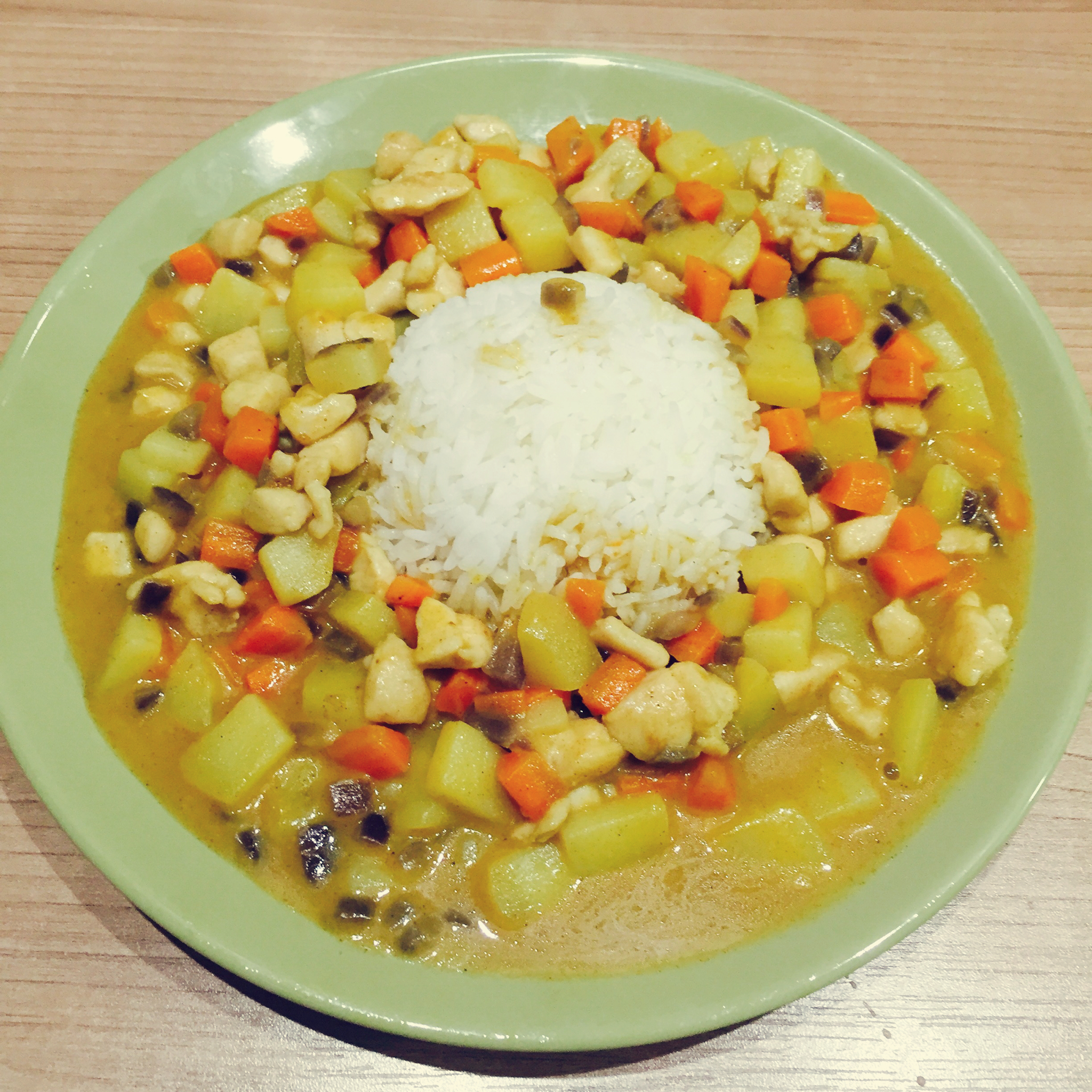 咖喱鸡饭