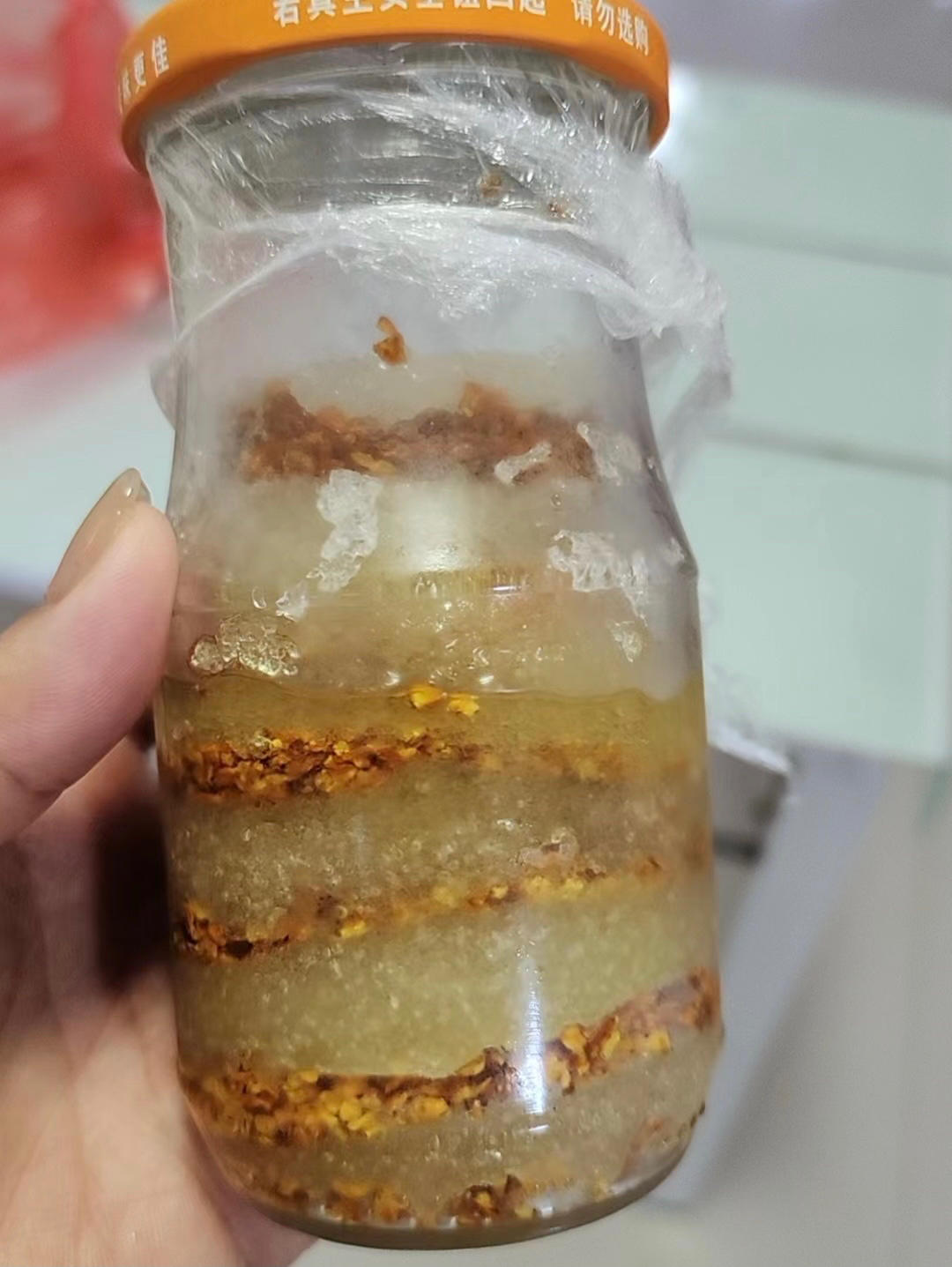 奶奶教我做的桂花蜜 满屋飘香 一次就成功了