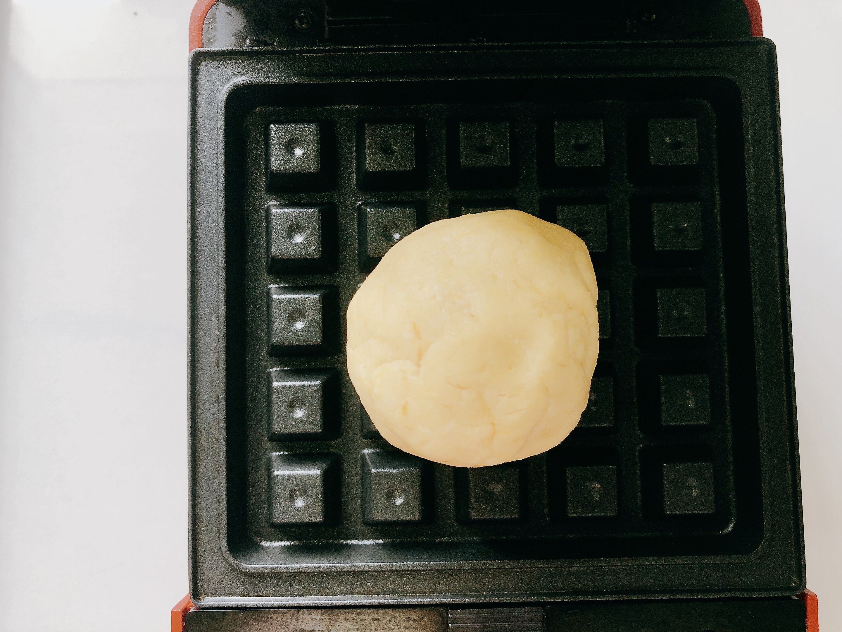 酥脆的红薯糯米华夫饼|快速免烤箱的做法 步骤4