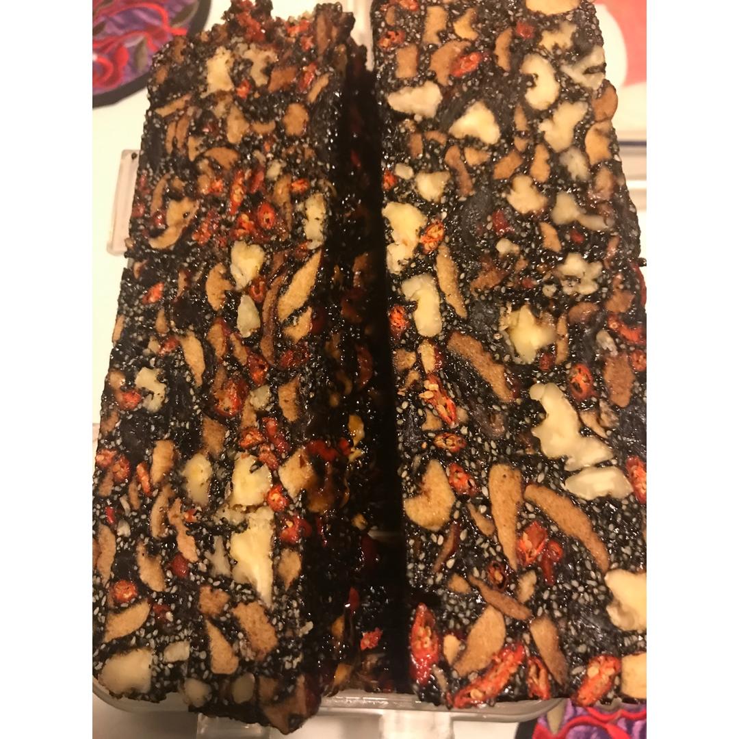 自制五仁阿胶固元膏