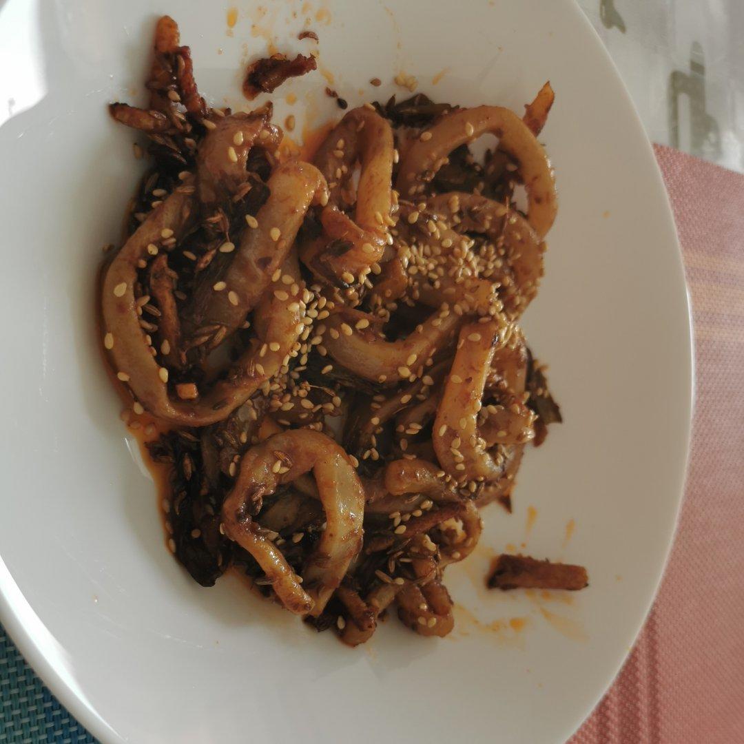 孜然鱿鱼