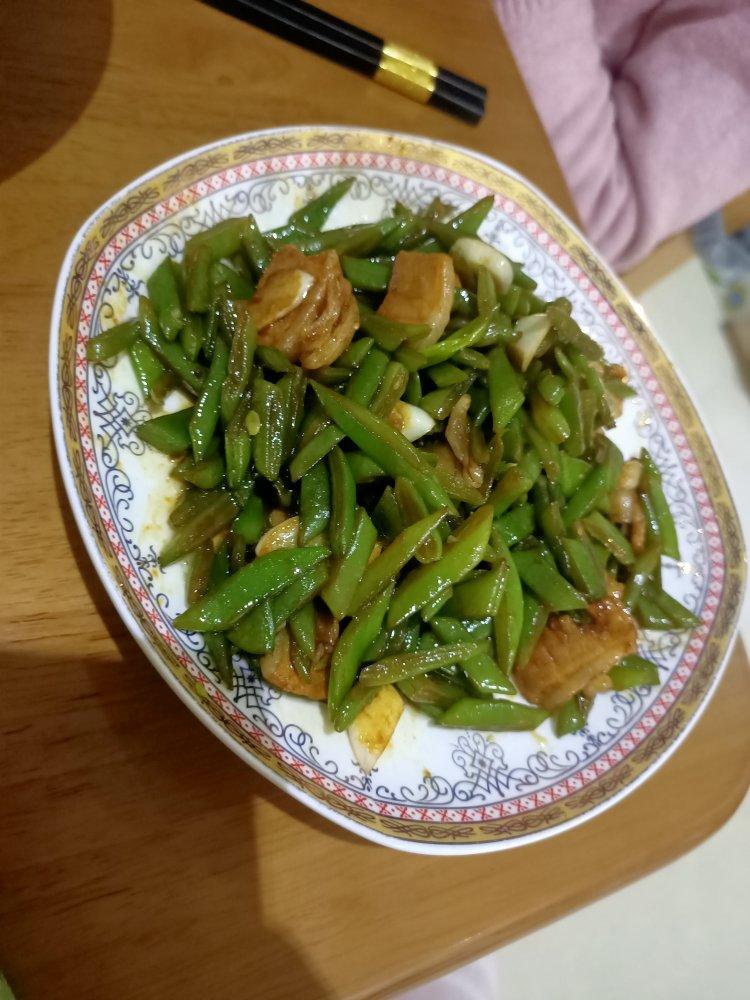 扁豆角炒肉