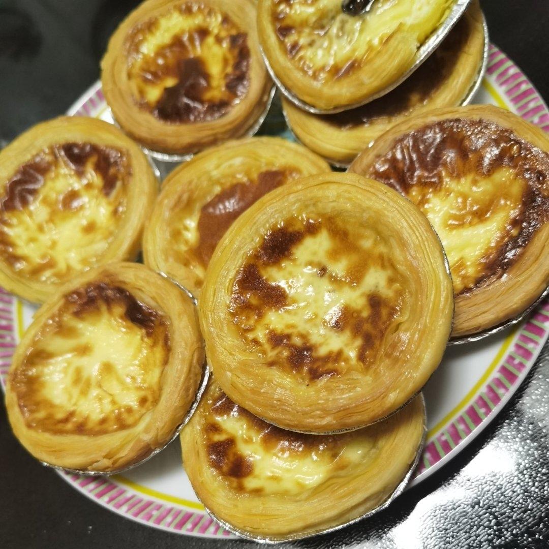 空气炸锅版全蛋葡式蛋挞『秒杀KFC』悠伴空气炸锅